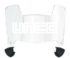 Charlotte 49ers Mini Football Helmet Visor Shield w/ Clips - PICK VISOR & LOGO COLOR