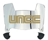 Charlotte 49ers Mini Football Helmet Visor Shield w/ Clips - PICK VISOR & LOGO COLOR
