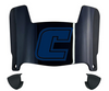 Chattanooga Mocs Mini Football Helmet Visor Shield w/ Clips - PICK VISOR & LOGO COLOR