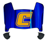 Chattanooga Mocs Mini Football Helmet Visor Shield w/ Clips - PICK VISOR & LOGO COLOR