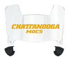 Chattanooga Mocs Mini Football Helmet Visor Shield w/ Clips - PICK VISOR & LOGO COLOR