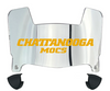 Chattanooga Mocs Mini Football Helmet Visor Shield w/ Clips - PICK VISOR & LOGO COLOR