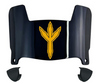 Chattanooga Mocs Mini Football Helmet Visor Shield w/ Clips - PICK VISOR & LOGO COLOR