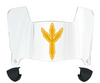 Chattanooga Mocs Mini Football Helmet Visor Shield w/ Clips - PICK VISOR & LOGO COLOR