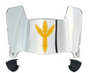 Chattanooga Mocs Mini Football Helmet Visor Shield w/ Clips - PICK VISOR & LOGO COLOR
