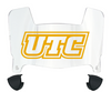 Chattanooga Mocs Mini Football Helmet Visor Shield w/ Clips - PICK VISOR & LOGO COLOR