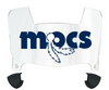 Chattanooga Mocs Mini Football Helmet Visor Shield w/ Clips - PICK VISOR & LOGO COLOR