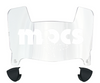 Chattanooga Mocs Mini Football Helmet Visor Shield w/ Clips - PICK VISOR & LOGO COLOR