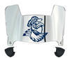 Chattanooga Mocs Mini Football Helmet Visor Shield w/ Clips - PICK VISOR & LOGO COLOR