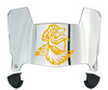 Chattanooga Mocs Mini Football Helmet Visor Shield w/ Clips - PICK VISOR & LOGO COLOR
