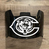 Chicago Bears Full Size Football Helmet Visor Shield Black Dark Tint w/ Clips - PICK LOGO COLOR