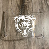 Chicago Bears Full Size Football Helmet Visor Shield Clear w/ Clips - PICK LOGO COLOR