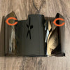 Chicago Bears Full Size Football Helmet Visor Shield Silver Chrome Mirror w/ Clips - PICK LOGO COLOR