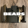 Chicago Bears Full Size Football Helmet Visor Shield Silver Chrome Mirror w/ Clips - PICK LOGO COLOR
