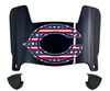 Chicago Bears Limited Edition Mini Football Helmet Visor Shield w/ Clips - PICK VISOR & LOGO COLOR