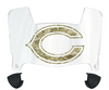 Chicago Bears Limited Edition Mini Football Helmet Visor Shield w/ Clips - PICK VISOR & LOGO COLOR