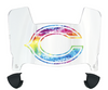 Chicago Bears Limited Edition Mini Football Helmet Visor Shield w/ Clips - PICK VISOR & LOGO COLOR