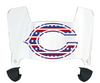 Chicago Bears Limited Edition Mini Football Helmet Visor Shield w/ Clips - PICK VISOR & LOGO COLOR