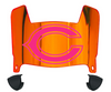 Chicago Bears Limited Edition Mini Football Helmet Visor Shield w/ Clips - PICK VISOR & LOGO COLOR