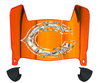 Chicago Bears Limited Edition Mini Football Helmet Visor Shield w/ Clips - PICK VISOR & LOGO COLOR