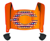 Chicago Bears Limited Edition Mini Football Helmet Visor Shield w/ Clips - PICK VISOR & LOGO COLOR
