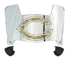 Chicago Bears Limited Edition Mini Football Helmet Visor Shield w/ Clips - PICK VISOR & LOGO COLOR