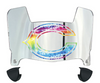 Chicago Bears Limited Edition Mini Football Helmet Visor Shield w/ Clips - PICK VISOR & LOGO COLOR