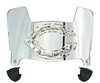 Chicago Bears Limited Edition Mini Football Helmet Visor Shield w/ Clips - PICK VISOR & LOGO COLOR