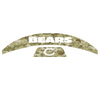 Chicago Bears MIDI Mid Size SpeedFlex Football Helmet Front & Back Bumper Decal Set - Pick Color