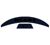 Chicago Bears MIDI Mid Size SpeedFlex Football Helmet Front & Back Bumper Decal Set - Pick Color
