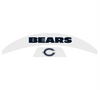 Chicago Bears MIDI Mid Size SpeedFlex Football Helmet Front & Back Bumper Decal Set - Pick Color