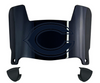 Chicago Bears Mini Football Helmet Visor Shield w/ Clips - PICK VISOR & LOGO COLOR