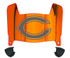 Chicago Bears Mini Football Helmet Visor Shield w/ Clips - PICK VISOR & LOGO COLOR