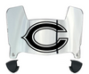 Chicago Bears Mini Football Helmet Visor Shield w/ Clips - PICK VISOR & LOGO COLOR