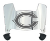 Chicago Bears Mini Football Helmet Visor Shield w/ Clips - PICK VISOR & LOGO COLOR