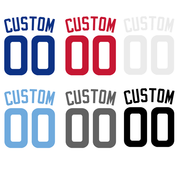 Chicago Cubs Custom Name & Number Premium DieCut Vinyl Decal PICK COLOR & SIZE