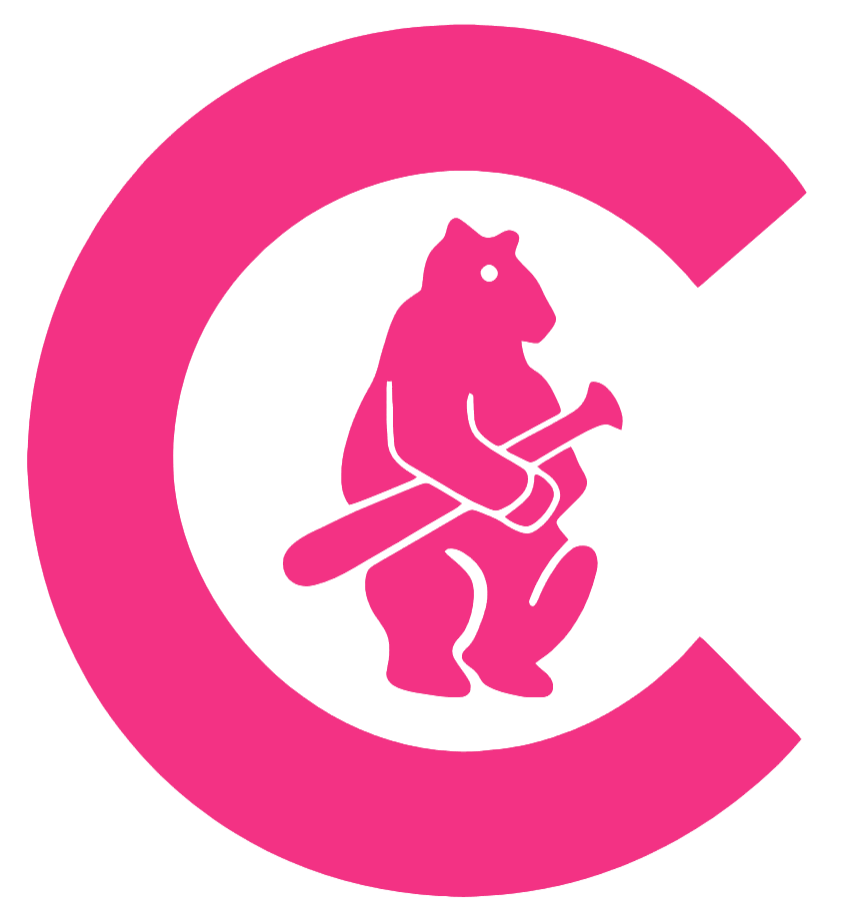 Chicago Cubs HOT PINK Retro Throwback 1900s-1910s Logo Premium DieCut Vinyl Decal PICK SIZE