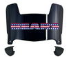 Chicago Bears Limited Edition Mini Football Helmet Visor Shield w/ Clips - PICK VISOR & LOGO COLOR