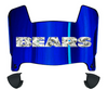Chicago Bears Limited Edition Mini Football Helmet Visor Shield w/ Clips - PICK VISOR & LOGO COLOR