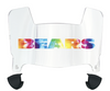 Chicago Bears Limited Edition Mini Football Helmet Visor Shield w/ Clips - PICK VISOR & LOGO COLOR
