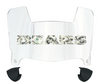 Chicago Bears Limited Edition Mini Football Helmet Visor Shield w/ Clips - PICK VISOR & LOGO COLOR