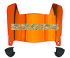 Chicago Bears Limited Edition Mini Football Helmet Visor Shield w/ Clips - PICK VISOR & LOGO COLOR