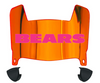 Chicago Bears Limited Edition Mini Football Helmet Visor Shield w/ Clips - PICK VISOR & LOGO COLOR