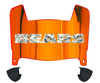 Chicago Bears Limited Edition Mini Football Helmet Visor Shield w/ Clips - PICK VISOR & LOGO COLOR