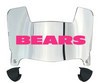 Chicago Bears Limited Edition Mini Football Helmet Visor Shield w/ Clips - PICK VISOR & LOGO COLOR