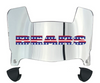 Chicago Bears Limited Edition Mini Football Helmet Visor Shield w/ Clips - PICK VISOR & LOGO COLOR