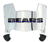 Chicago Bears Limited Edition Mini Football Helmet Visor Shield w/ Clips - PICK VISOR & LOGO COLOR
