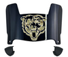 Chicago Bears Limited Edition Mini Football Helmet Visor Shield w/ Clips - PICK VISOR & LOGO COLOR