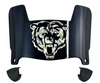 Chicago Bears Limited Edition Mini Football Helmet Visor Shield w/ Clips - PICK VISOR & LOGO COLOR