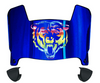 Chicago Bears Limited Edition Mini Football Helmet Visor Shield w/ Clips - PICK VISOR & LOGO COLOR